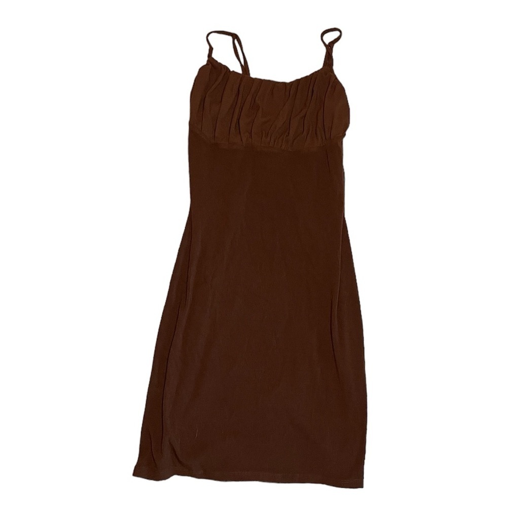 Kendall & Kylie Brown Mini Dress